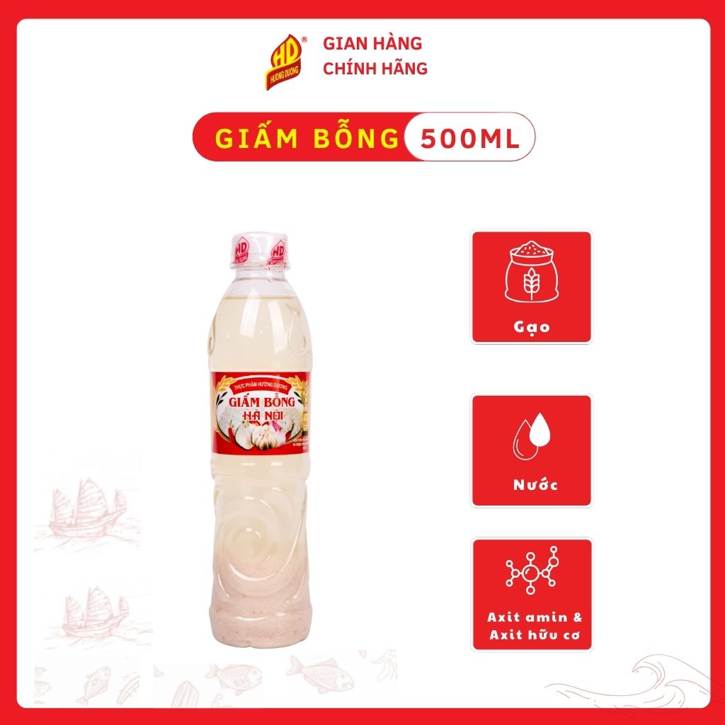 Giấm Bỗng Hà Nội Chai 500ML
