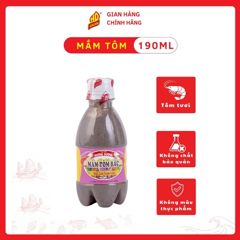 Mắm Tôm Bắc Đặc Sản Thanh Hóa Chai 190ML