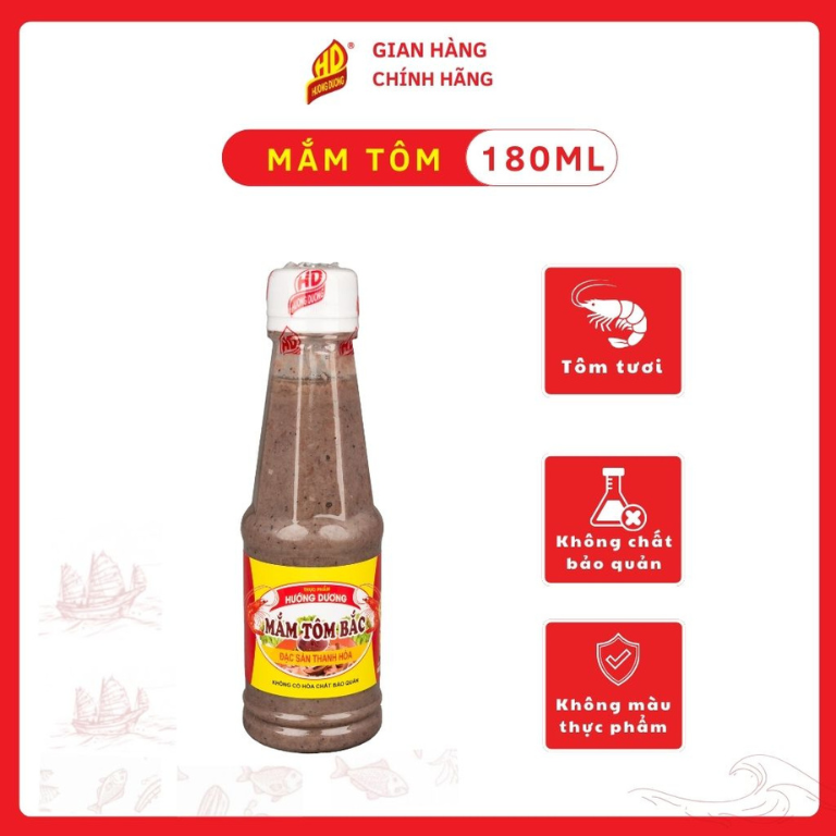 Mắm Tôm Bắc Đặc Sản Thanh Hóa Chai 180ML