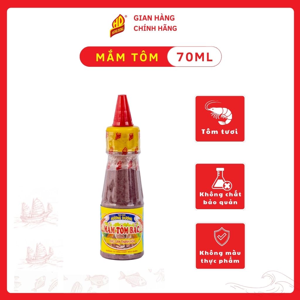 Mắm Tôm Bắc Đặc Sản Thanh Hóa Chai 70ML