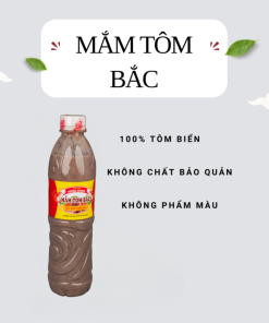 Mắm Tôm Bắc 500ml - Đặc sản Thanh Hóa - Chai lớn (Loại đặc biệt)