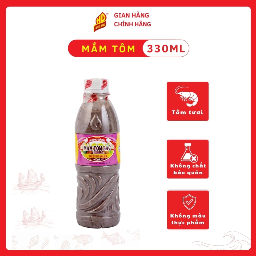 Mắm Tôm Bắc Đặc Sản Thanh Hóa Chai 330ML