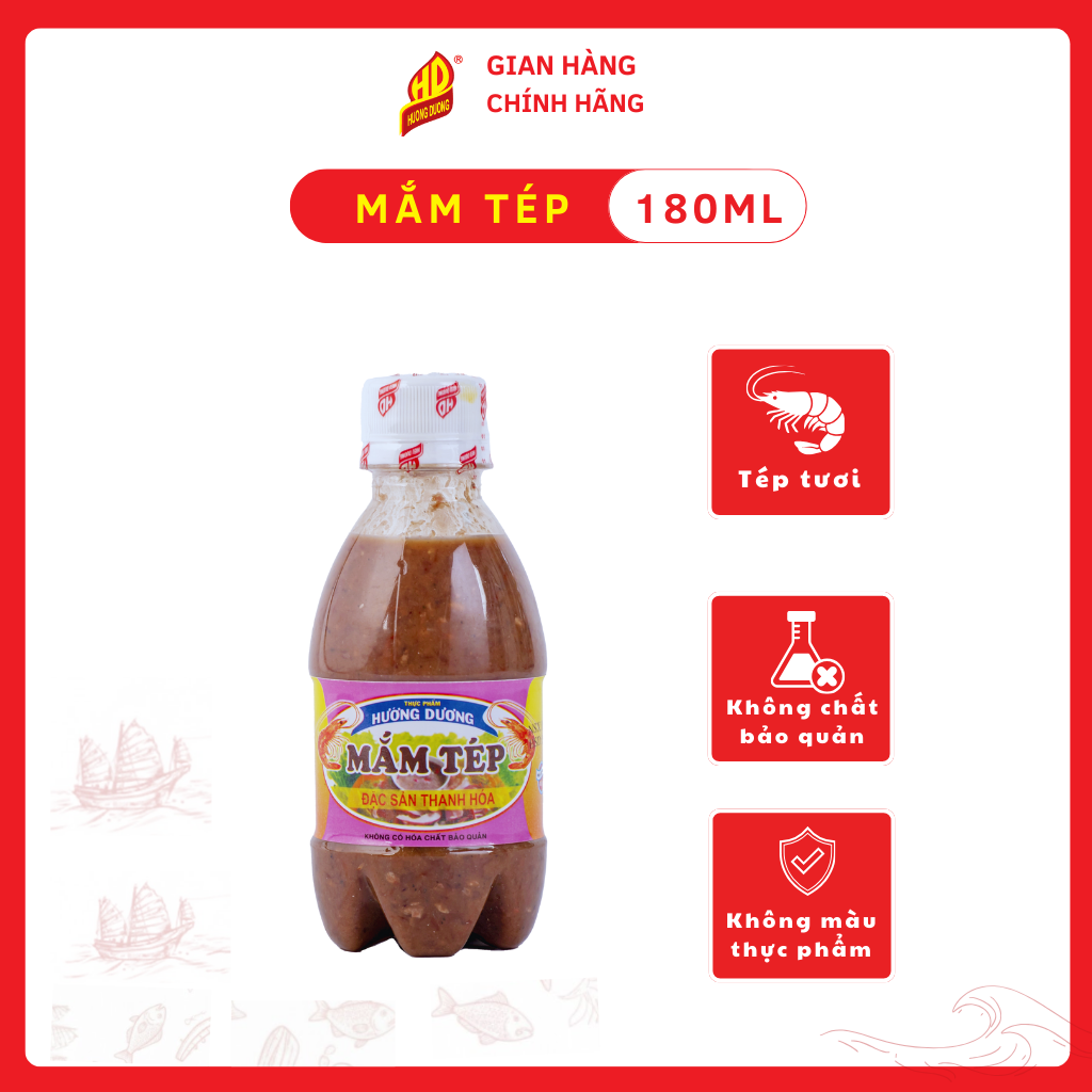 Mắm Tép Đặc Sản Thanh Hóa Chai 180ML