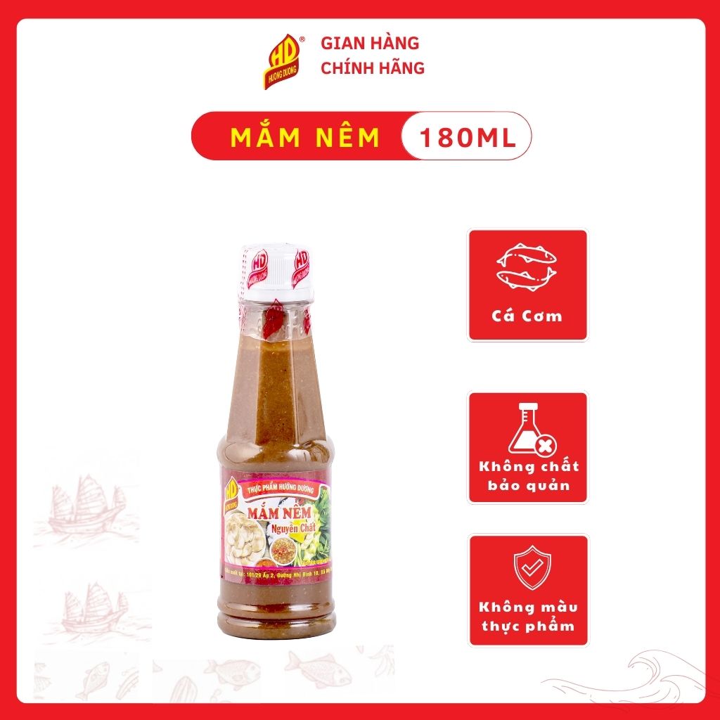 Mắm Nêm Nguyên Chất Chai 180ML