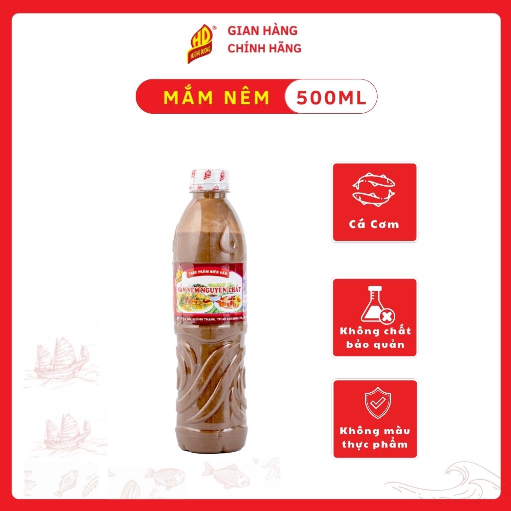 Mắm Nêm Nguyên Chất Chai 500ML