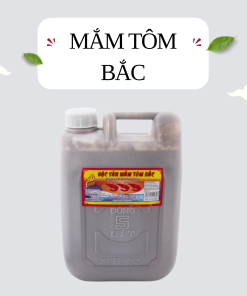 Đặc sản mắm tôm Bắc - Can 5 lít
