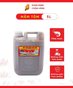 Mắm Tôm Bắc Đặc Sản Thanh Hóa Can 5L