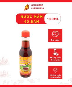 Nước Mắm Cá Cơm Long Ngư 40 Đạm Chai 150ML