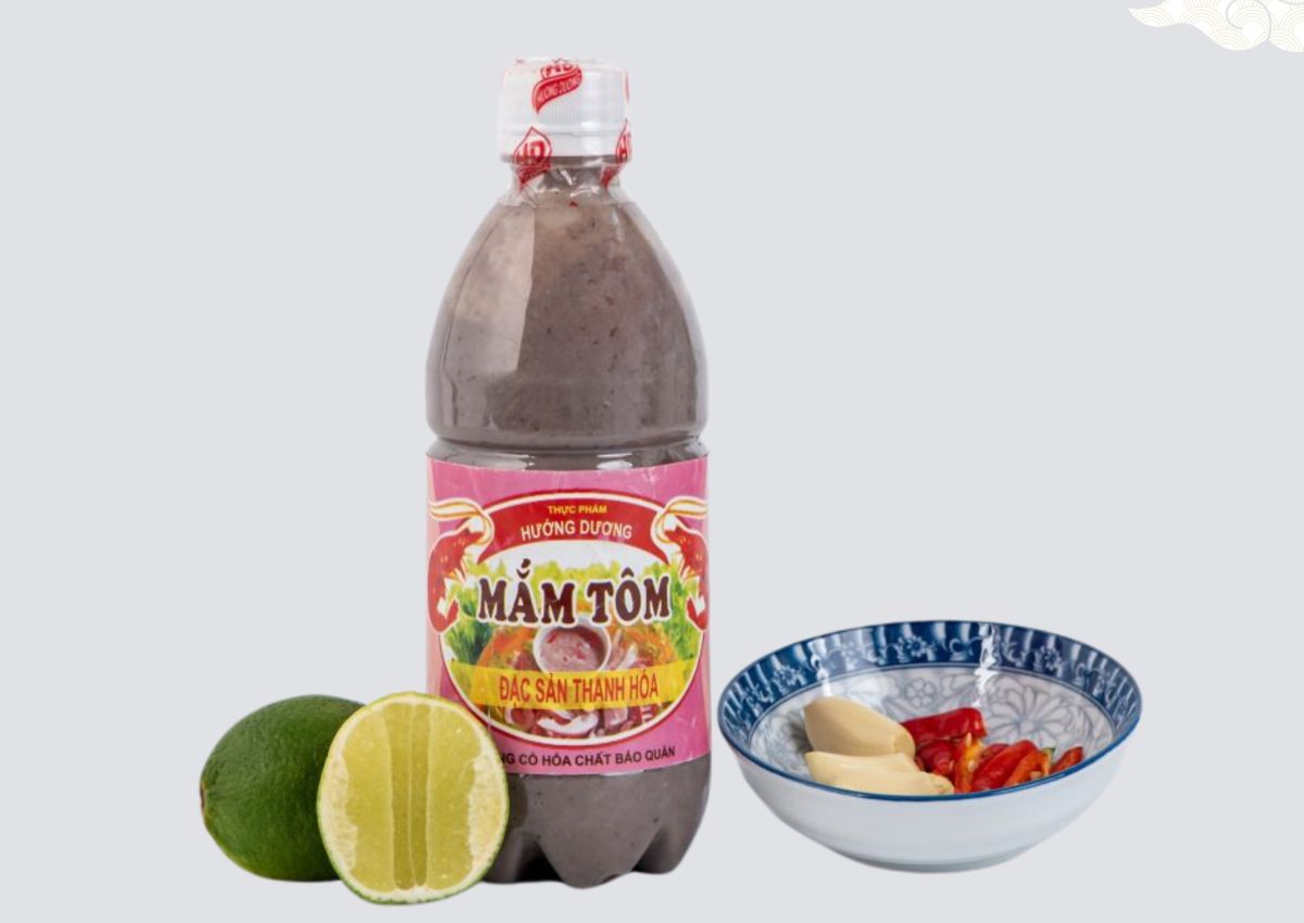 Mắm tôm chai đặc sản Thanh Hóa - Thực phẩm Hướng Dương