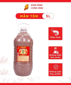 Mắm tôm Bắc Đặc Sản Thanh Hóa - Can 5l