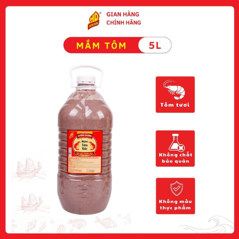 Mắm tôm Bắc Đặc Sản Thanh Hóa - Can 5l