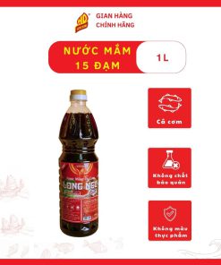 Nước Mắm Cá Cơm Long Ngư 15 Đạm Chai 1L