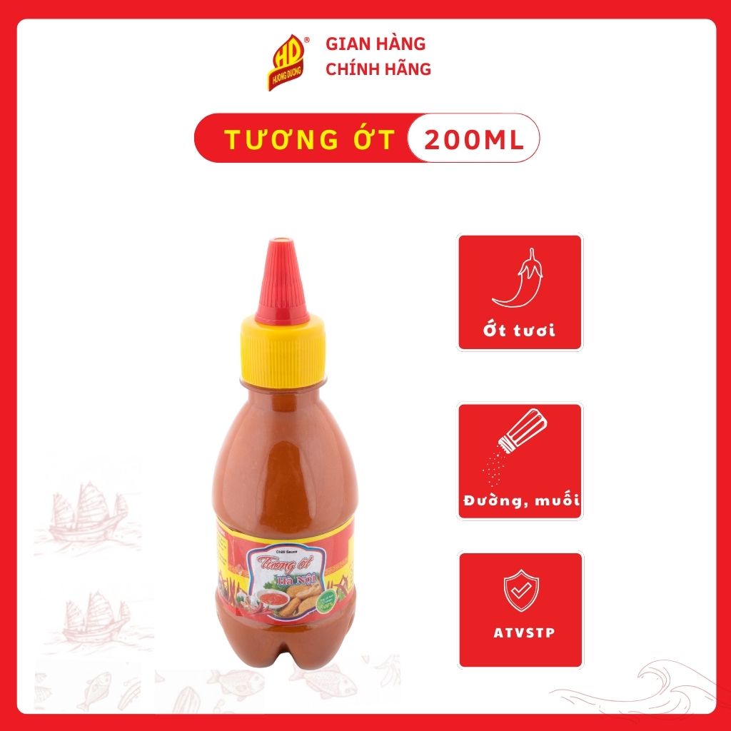 Tương ớt Hà Nội Chai 200ml