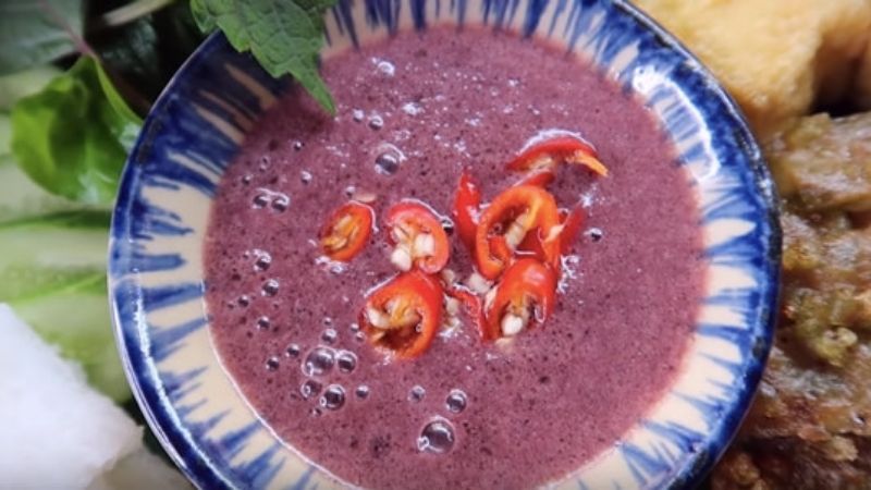 Công thức làm mắm tôm cho món bún đậu, thịt luộc