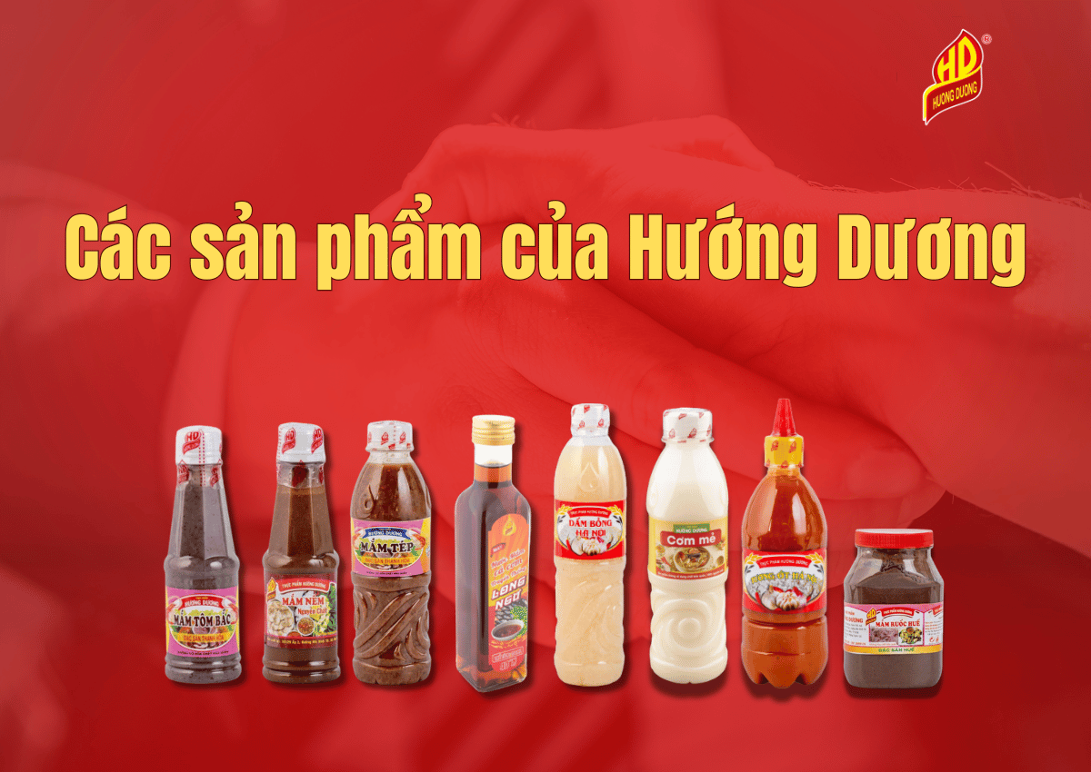 Ảnh Các sản phẩm đang được phân phối tại Hướng Dương
