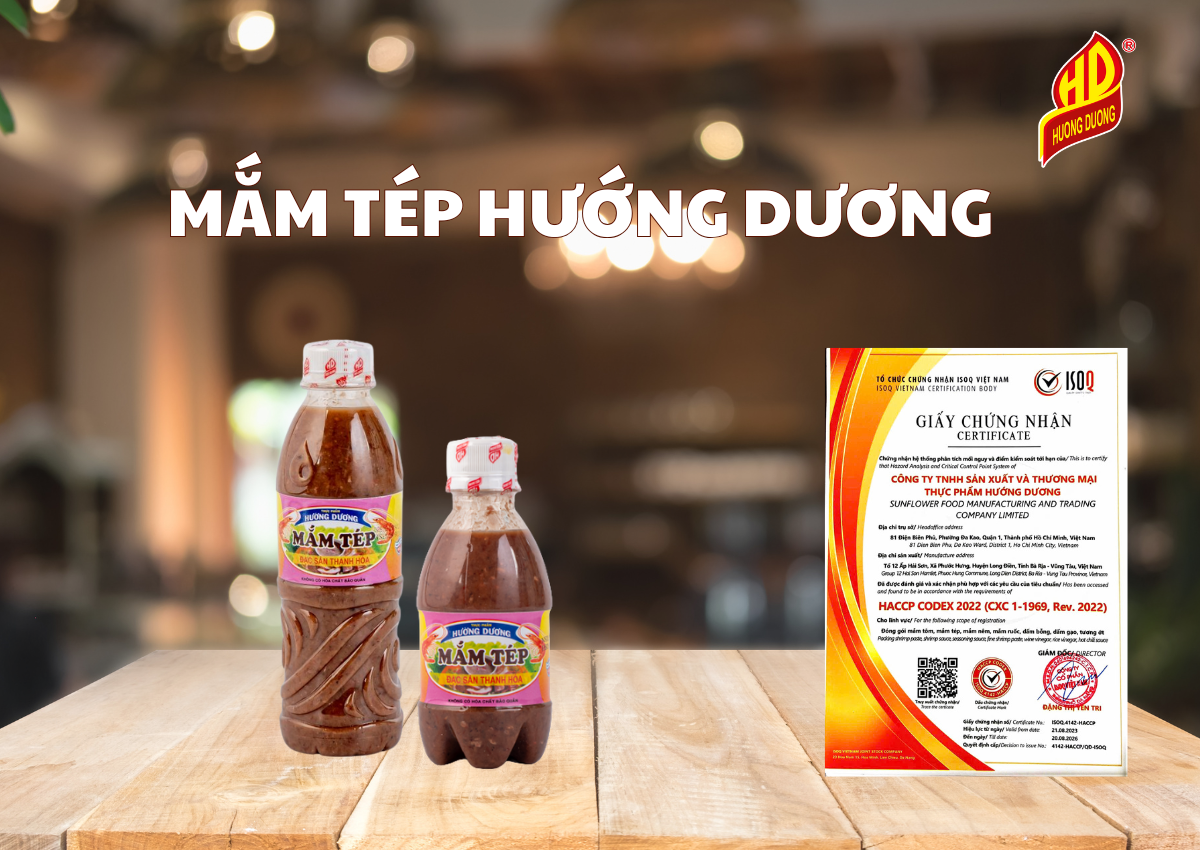 Mắm tép Hướng Dương