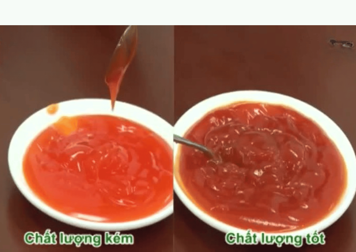 Phân biệt tương ớt thật giả: Bí quyết chọn sản phẩm chất lượng cho bữa ăn 4 Bí quyết phân biệt tương ớt thật giả