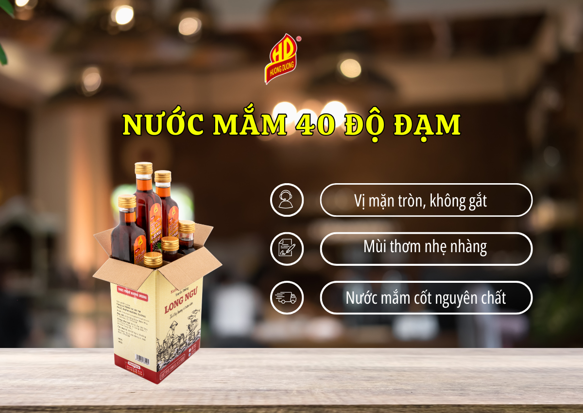 So sánh nước mắm Long Ngư 40 độ đạm và 30 độ đạm 3 Nước mắm Long Ngư 40 độ đạm