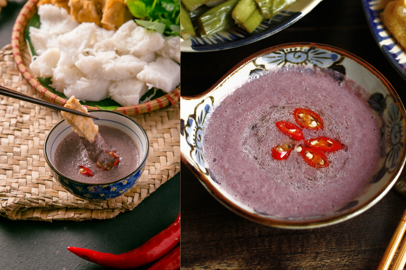 Mắm tôm bị đen có ăn được không? Giải đáp chi tiết cho bạn 2 Mắm tôm ngon, sủi bọt khi đánh