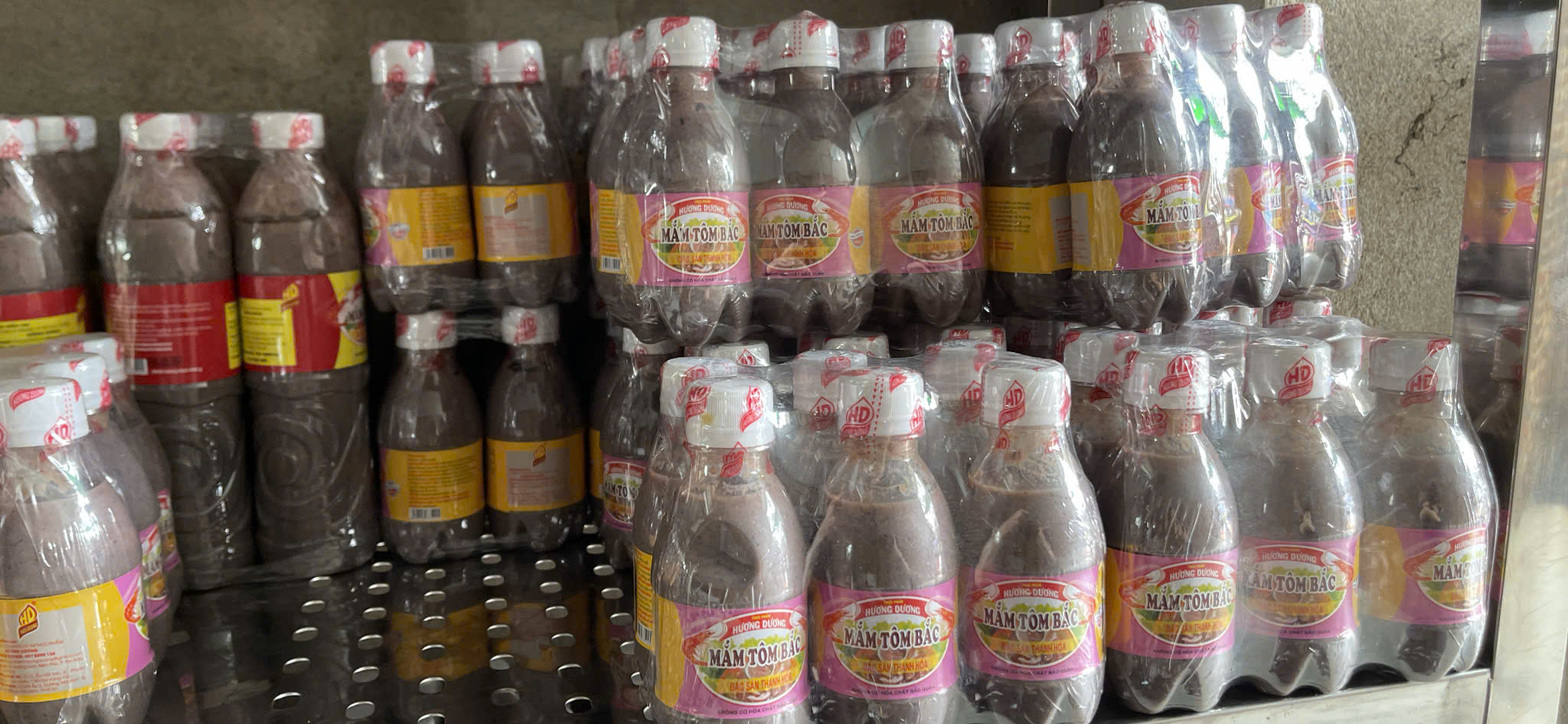 Quy trình chế biến mắm tôm nguyên chất tại Hướng Dương 5 Chế biến mắm tôm