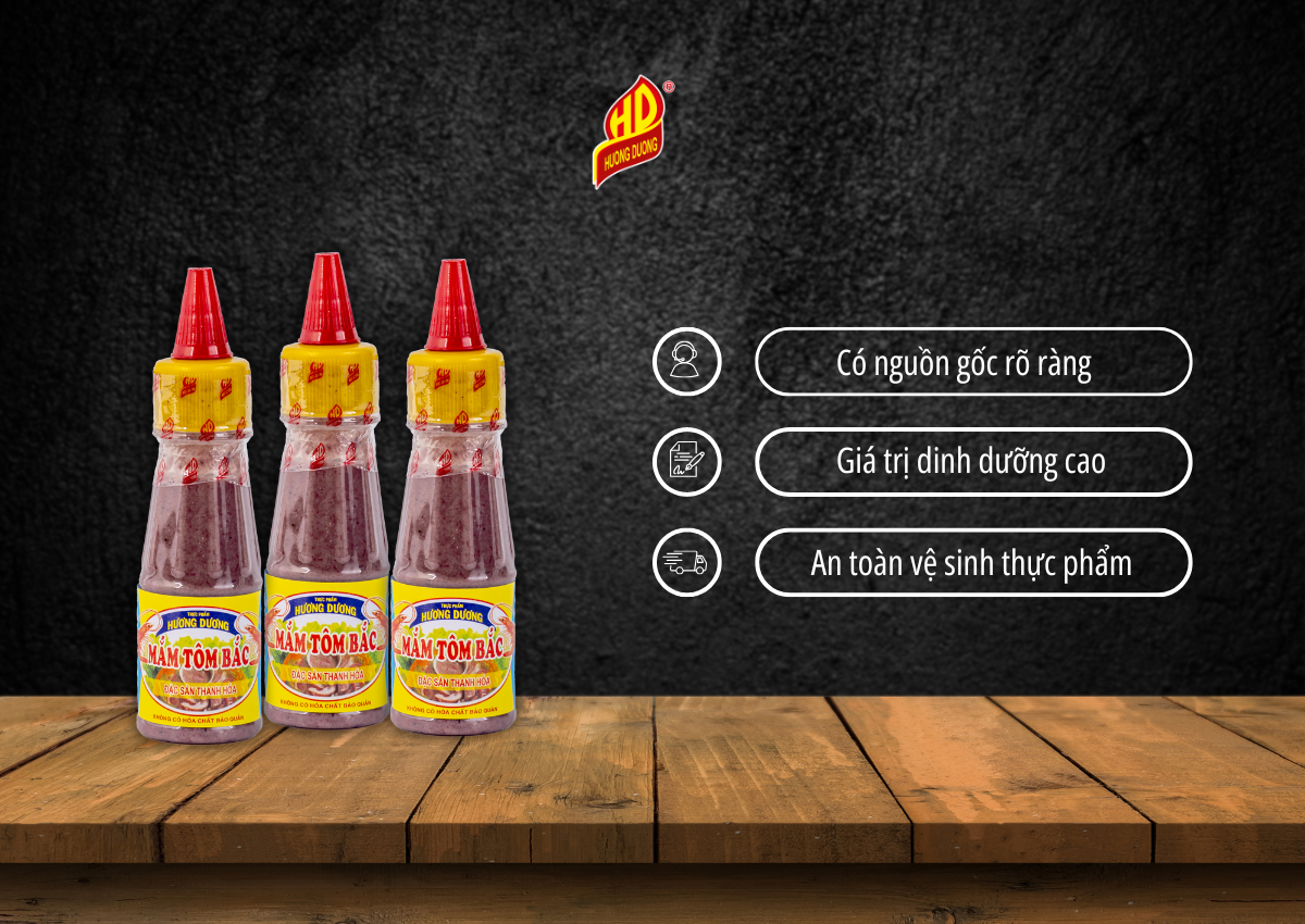 Quy trình chế biến mắm tôm nguyên chất tại Hướng Dương 3 Chế biến mắm tôm