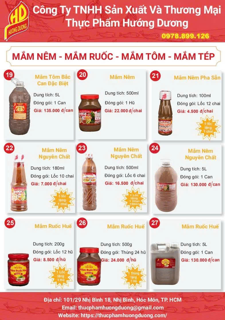 Giá mắm nêm