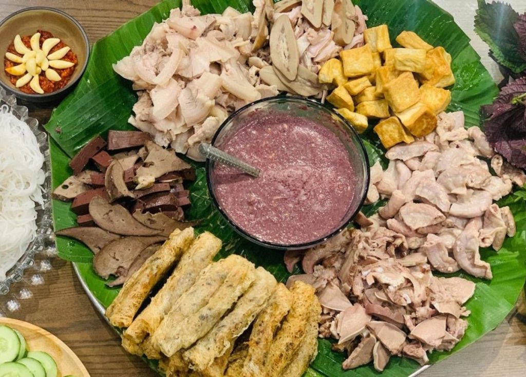 Pha mắm tôm Bắc