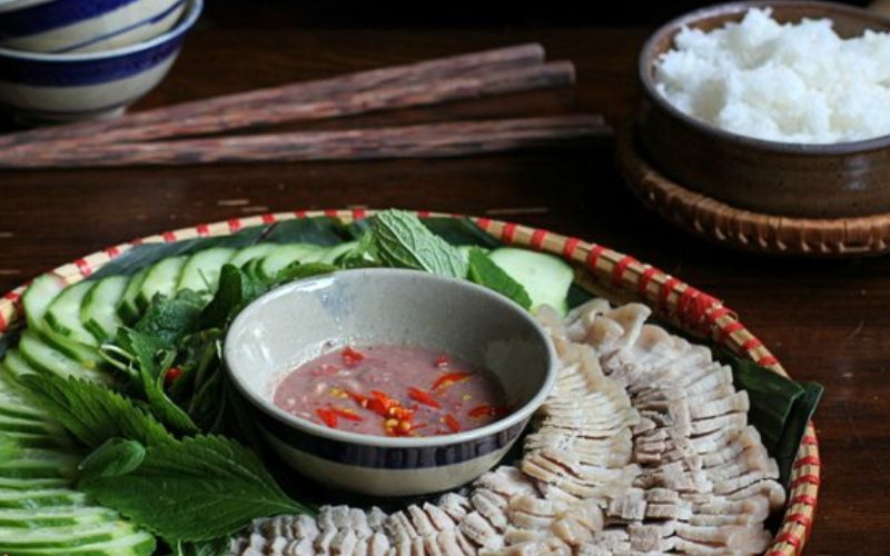 Pha mắm tôm Bắc