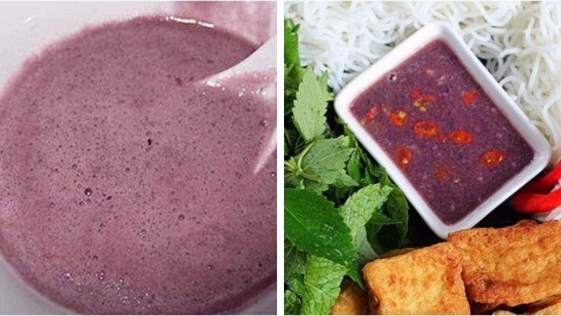 Pha mắm tôm Bắc