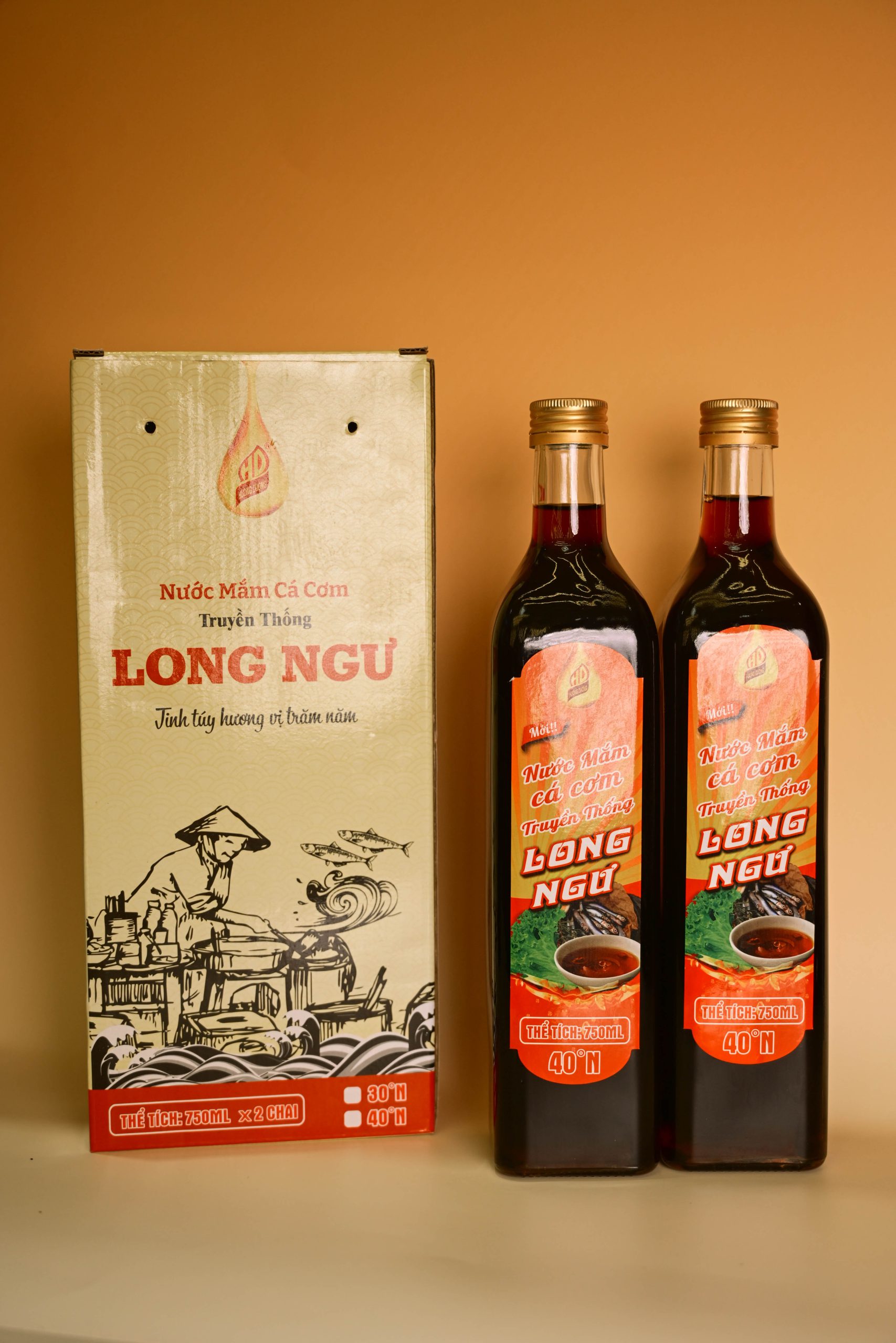 Hộp quà tặng nước mắm đầu năm đẹp, sang trọng giá ưu đãi 3 tặng nước mắm đầu năm