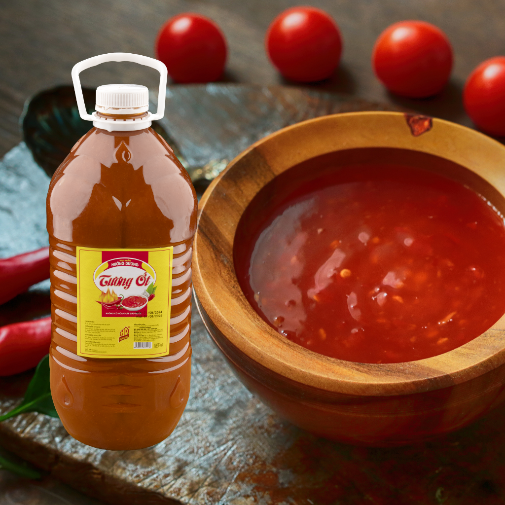 Tương ớt ăn phở can 5l tiện lợi