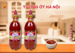 Tương ớt ăn phở thương hiệu Hướng Dương