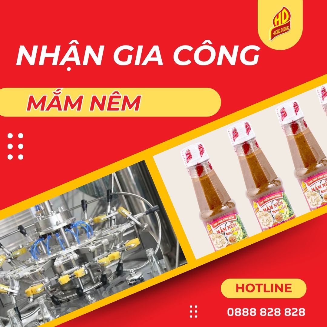 Gia công mắm nêm tại Hướng Dương