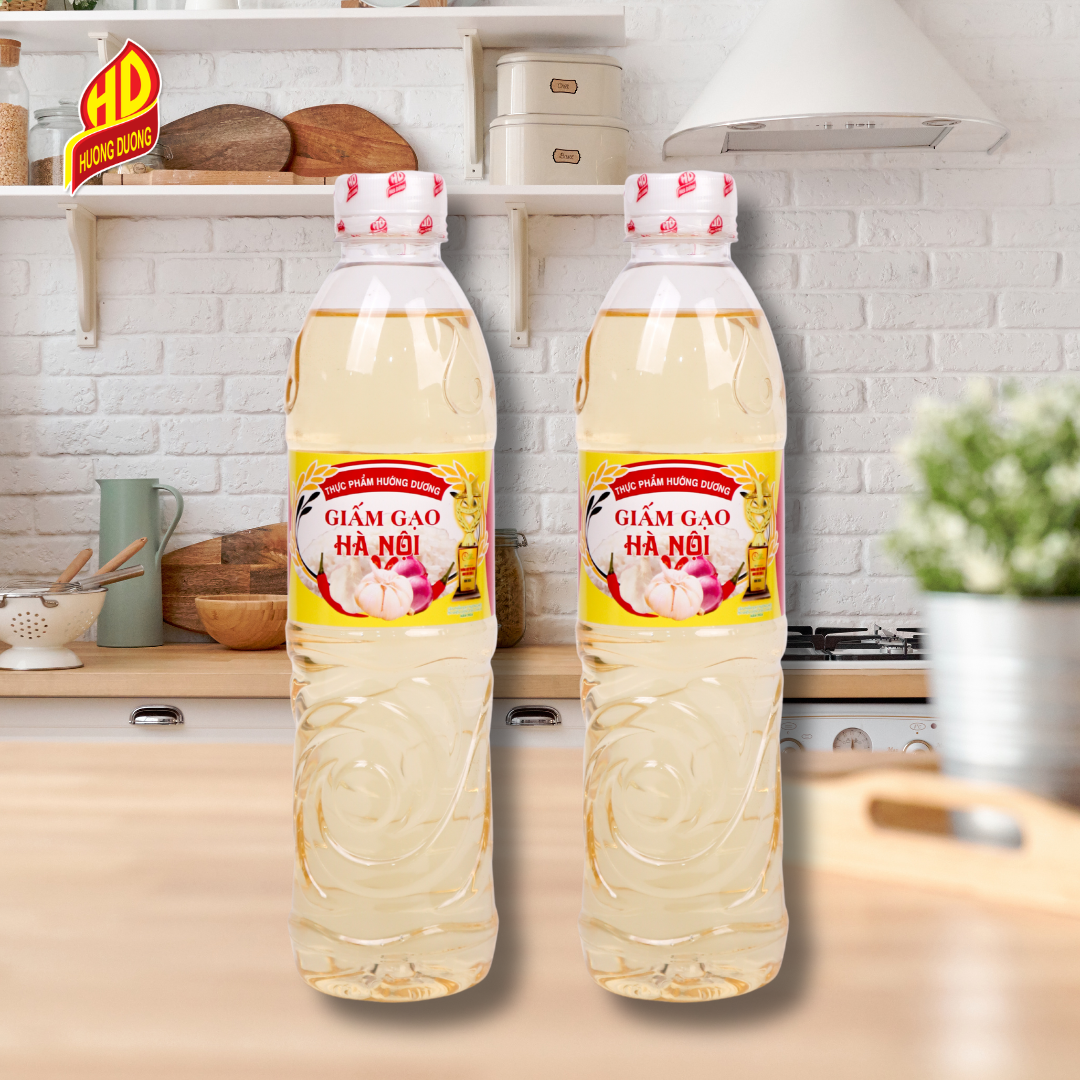 Hướng Dương nhận gia công giấm gạo theo yêu cầu