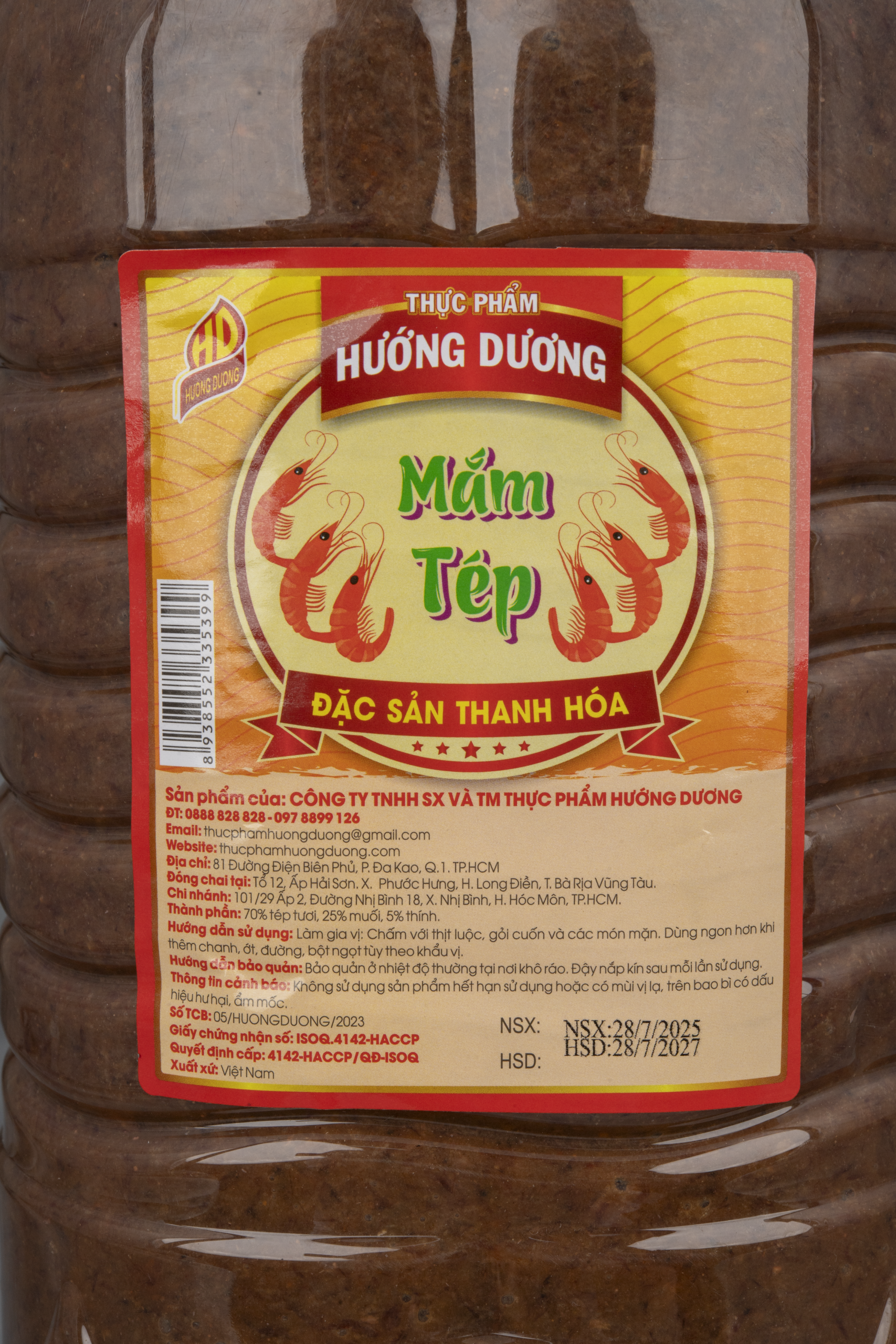 Đại lý phân phối mắm tép mắm tôm