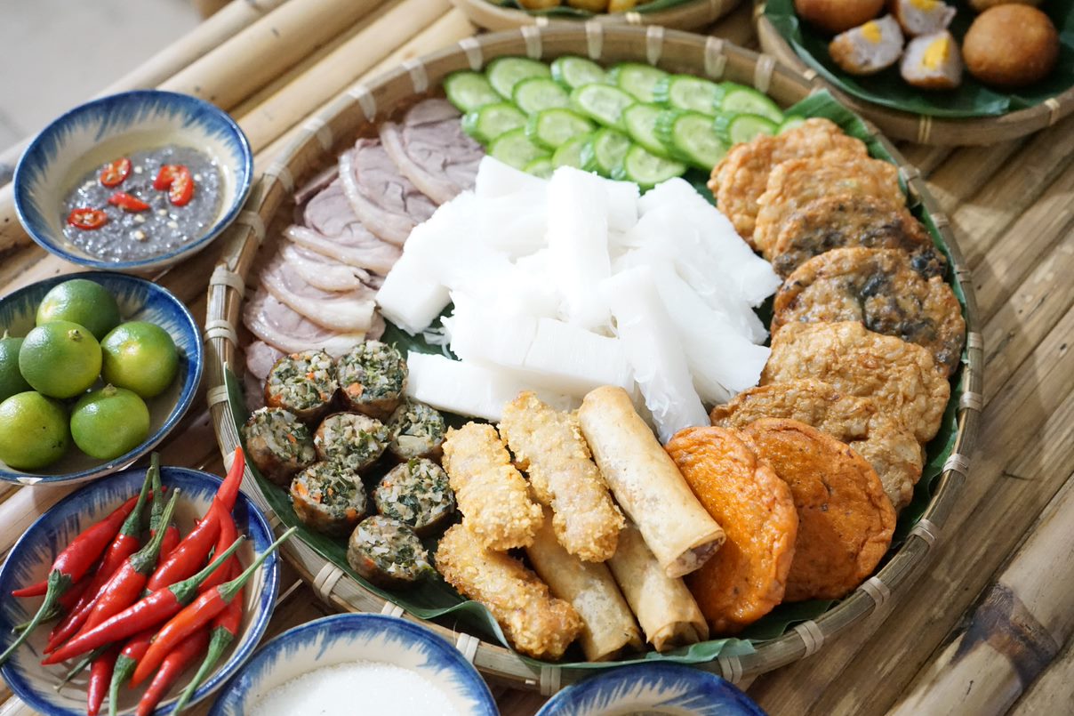 Trọn bộ nguyên liệu bún đậu mắm tôm chuẩn vị kinh doanh 6 Nguyên liệu bún đậu mắm tôm