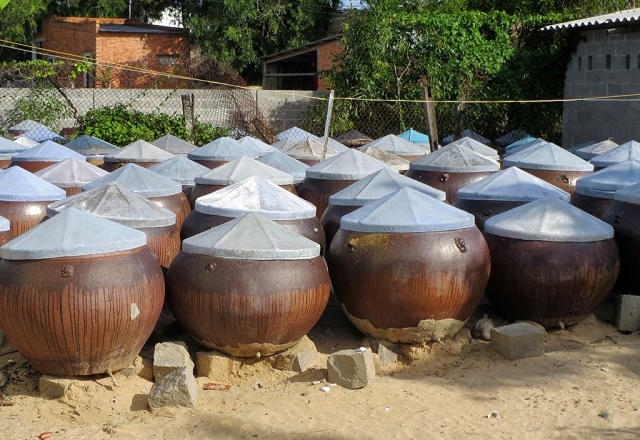 Sản xuất mắm tôm